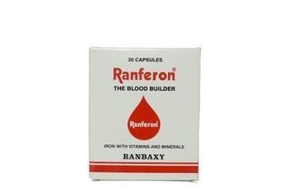 Ranbaxy Ranferon Cap'S Blood Builder Capsules, 30 Count