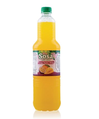 Sosa Orange,Passion,Mango 1Ltr.
