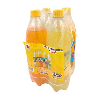 4 Boissons gazeuses fruité 4x1L - ICE