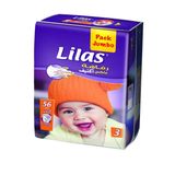Couche Bb Lilas Confort Max Actif Jumbo 5/10 56P