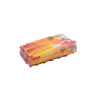 Œufs jaune orange CHAHIA 15 pièces  - 154