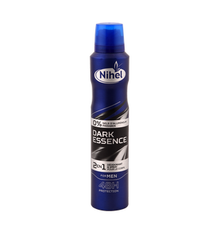 Déodorant pour homme Dark essence NIHEL 200 ML - 762