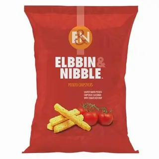 Elbbin & Nibble Chipsticks Salt&Vinegar 70G