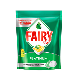 Capsules lave-vaisselle parfum citron All in One x42 - FAIRY