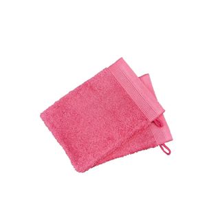 TEX Gant de toilette Rose coton bio
