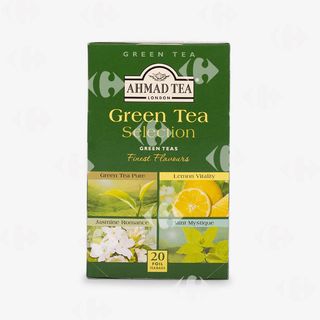 Ahmad Tea Green Selection Thé Vert 4 Saveurs 20 Unités 40g