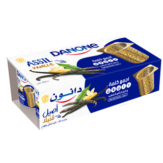 Yaourt ferme saveur vanille Assil 8x110g - DANONE