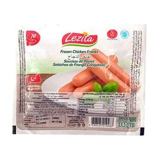 Lezita Frozen Chicken Franks 340G