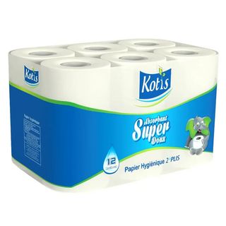 Papier Hygiénique Décor Kotis 12 Rouleaux
