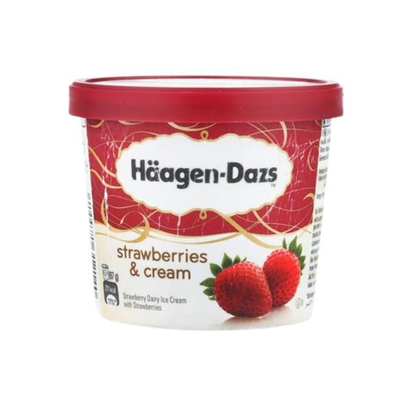Haagen-Dazs Strawberriesandcream 100Ml