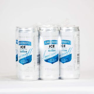 Smirnoff Ice Double Black Guarana Beer, 6x300ml