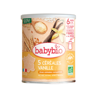 BABYBIO CEREALES VANILLE 220G