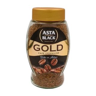 Café Soluble Gold Lyophilisé 190G - Asta Black
