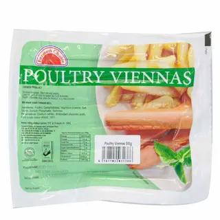 FC 500G (30D) FRESH POULTRY VIENNAS
