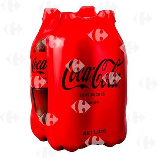 Boisson Gazeuse Coca-Cola Zero 4x1L
