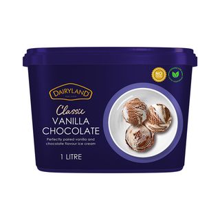 Dairyland Vanila/Chocolate Ice Cream 1l