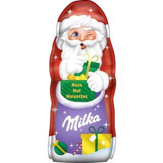 Chocolat De Père Noel Noisettes Milka 95G