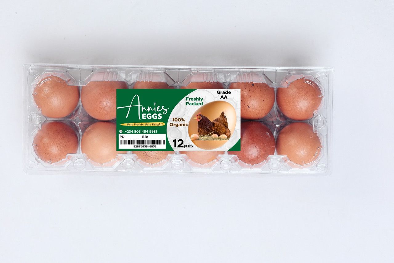 Annie's Eggs (Pack Of 12)