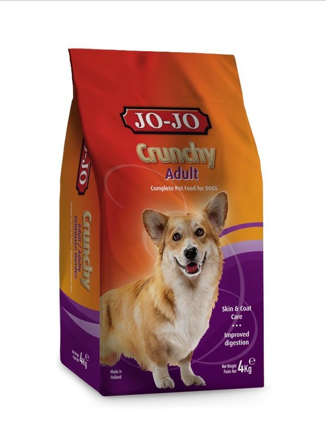 Jo-Jo Crunchy Adult Dog Food, 4Kg