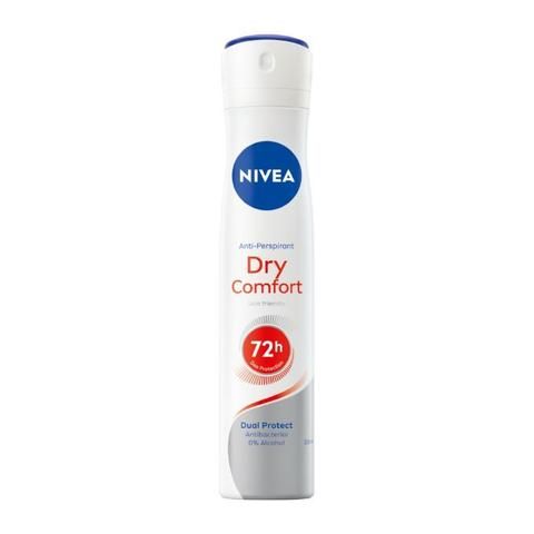 Nivea Dry Comfort Anti-Perspirant Spray For Women 48H 200Ml