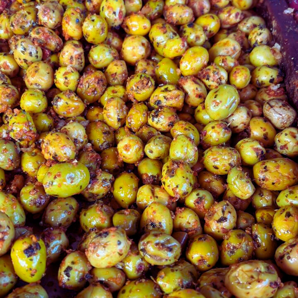 Olive verte épicée - 200 g