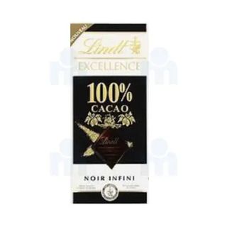 Tablette de chocolat noir 100% Cacao Excellence 50g - LINDT