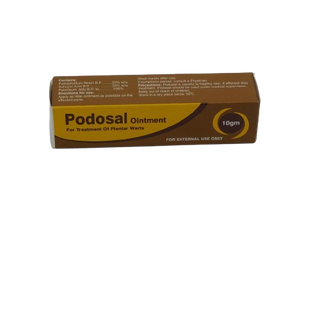 Podosal Ointment for Plantar Warts, 10g