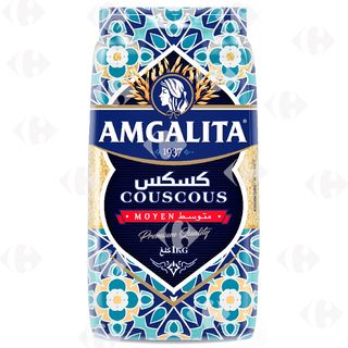 Amgalita Couscous Moyen Blé Dur 1kg