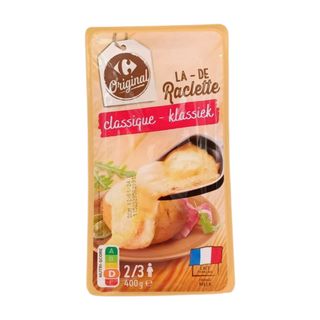 Raclette en Tranches Carrefour 400g.