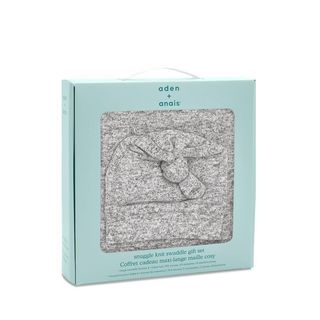Coffret cadeau emmailloté en tricot - Aden&amp;Anais