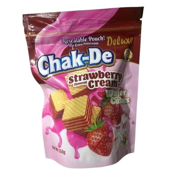 Chak-De Strawberry Wafer Cubes 150G