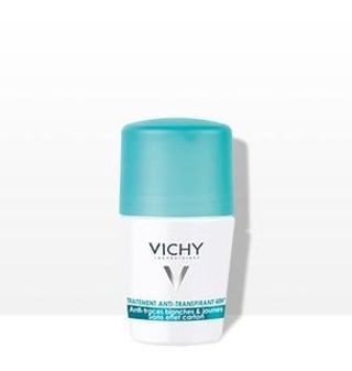 VICHY DEODORANT ANTI-TRANSPIRANT 48H ANTI TRACES BLANCHES ET JAUNES ROLL-ON 50ML
