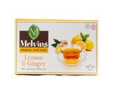 Melvins Lemon Ginger Tea Bags 20'S