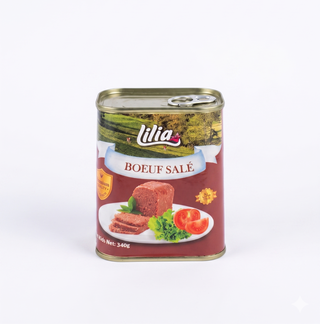 Lilia Viande De Bœuf Salee Premium 340G Boite