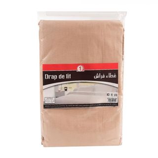 N°1 Drap De Lit Écru Dimensions: 240X280Cm