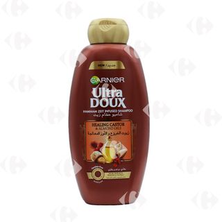 Shampooing hammam zeit aux huiles de ricin et amande 600ml - ULTRA DOUX
