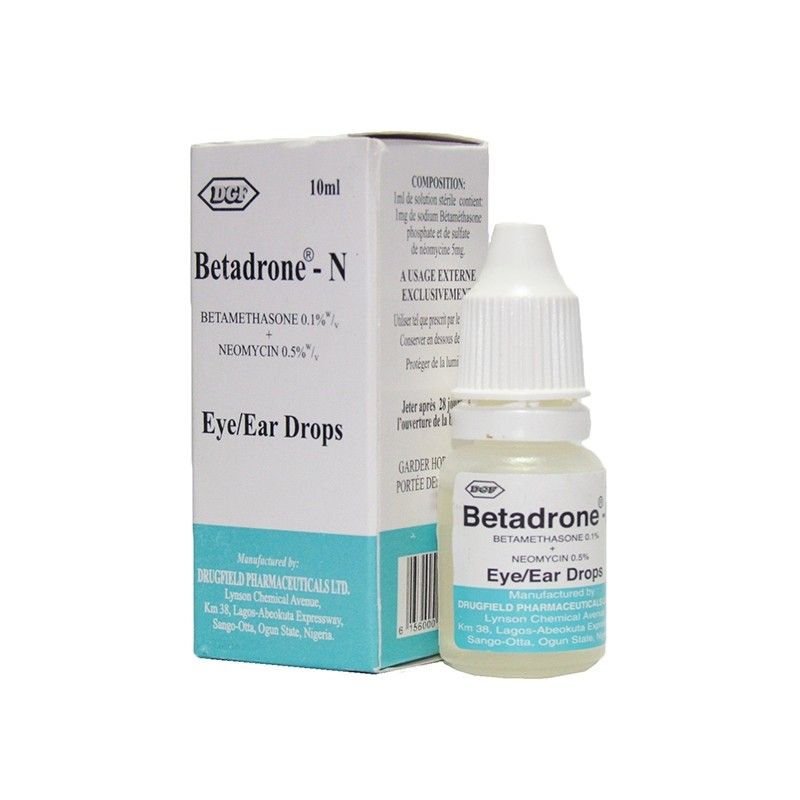 BETADRONE - N EYE/EAR DROPS