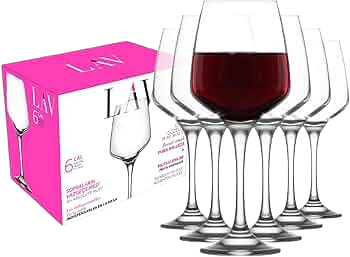 Lav Tokyo Red Wine 6Pcs 12'Oz Tok561F
