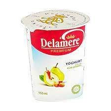 Delamere Caramel Fruit Yoghurt 150Ml Cup