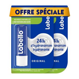 Lot De 2 Labello Baume À Lèvres Original 4.8G