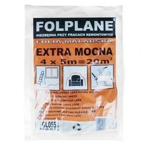 Bache De Peintre Standard Ldpe Epai 0,030Mm +/-12% Dim 4X5M Painter Ref Fol0553-115391