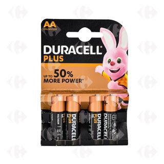 DURACELL BATTERY PLUS AAX4