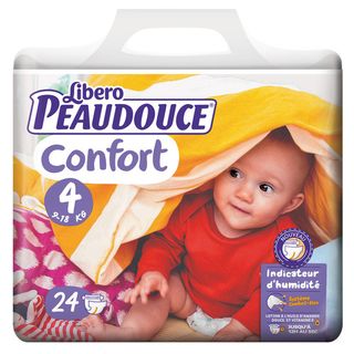 Couche Bebe Peaudouce Confort T4 9/18 Kg 24 - 404