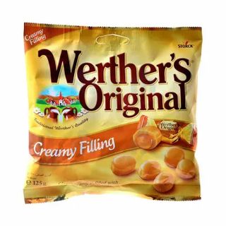 Bonbons au caramel fourrés à la crème caramel 125g - WERTHER'S