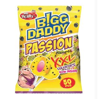 Bigg Daddy Passion Lollipops 50Pcs
