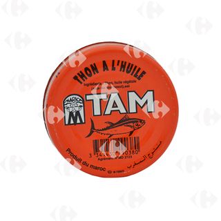 Conserve de Thon Entier Tam 85g.