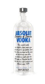 Absolut Vodka Blue 75Cl