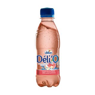 Eau Gazifiee Aromatisee Delio Peche 25 Cl Delice