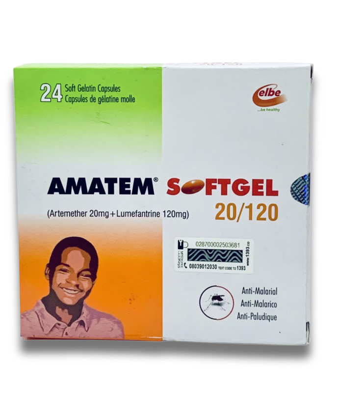 Amatem Softgel 20/120Mg*24Tab/Caps