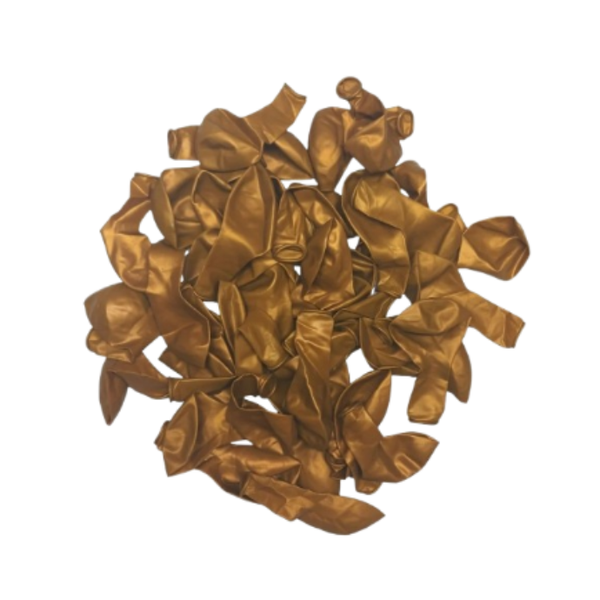 Gold Balloons, 1 Pack